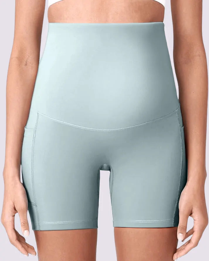 Short Grossesse Été – Frais, Doux, avec Poches !