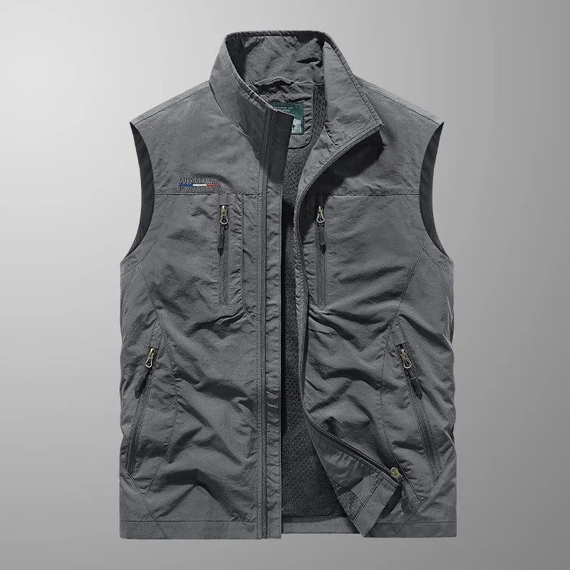 Kasper™ | Gilet Cargo Respirant avec Plusieurs Poches (LIQUIDATION!)