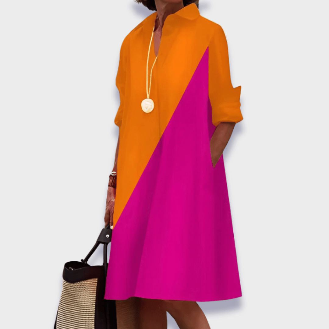 Bettina | Robe polo élégante en tissu premium