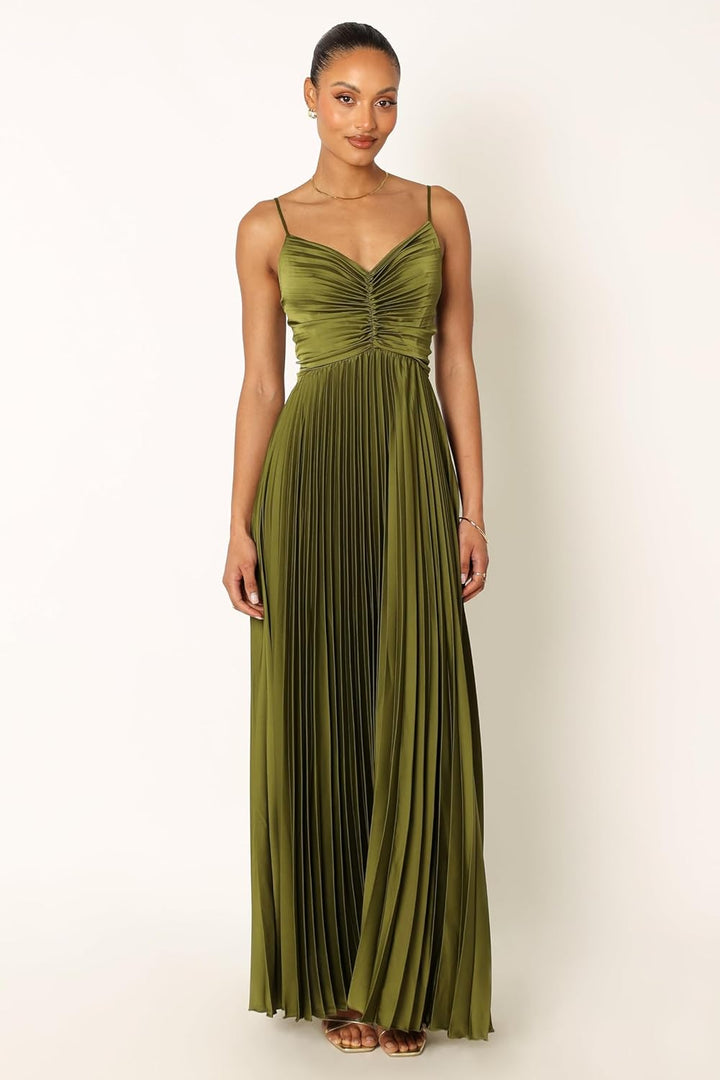 Aneira | Robe Élégante Plissée