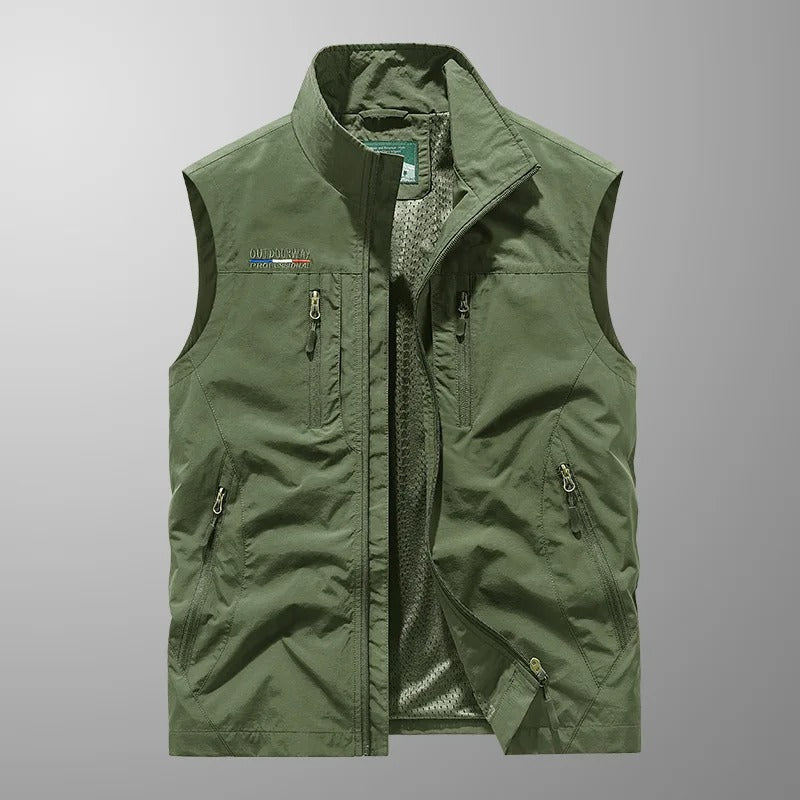 Kasper™ | Gilet Cargo Respirant avec Plusieurs Poches (LIQUIDATION!)