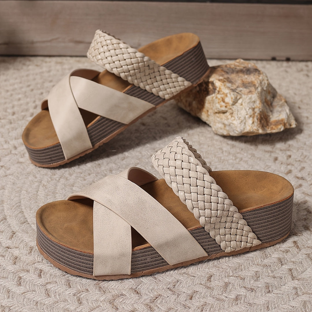 Martine™ | Sandales en cuir orthopédique premium