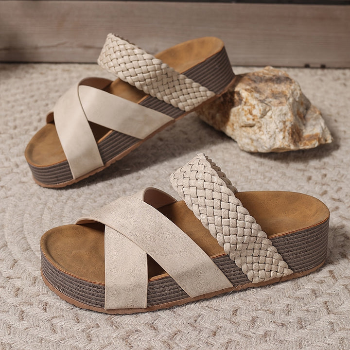 Martine™ | Sandales en cuir orthopédique premium