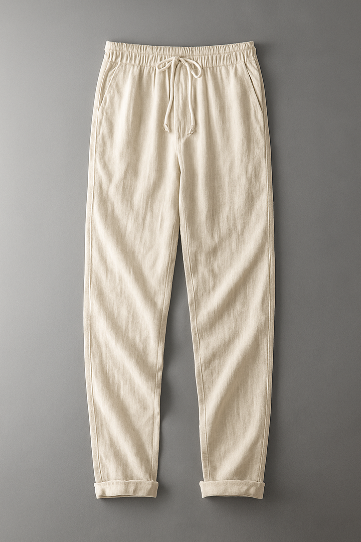 Preston - Pantalon en lin élégant