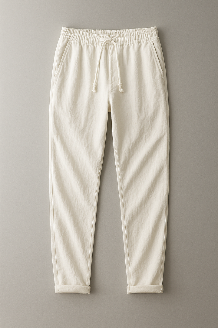 Preston - Pantalon en lin élégant