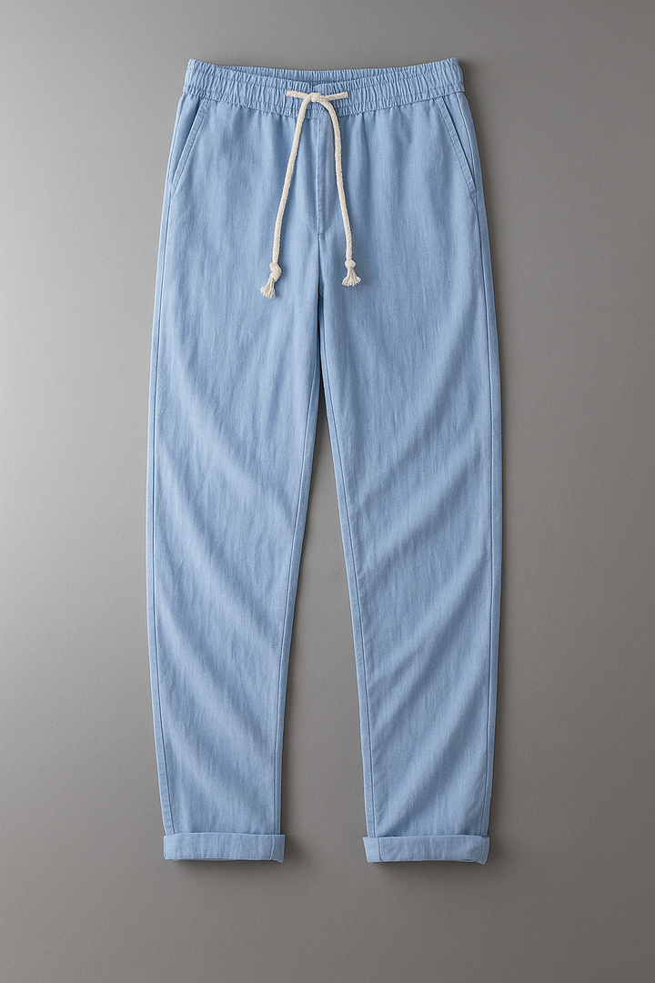 Preston - Pantalon en lin élégant