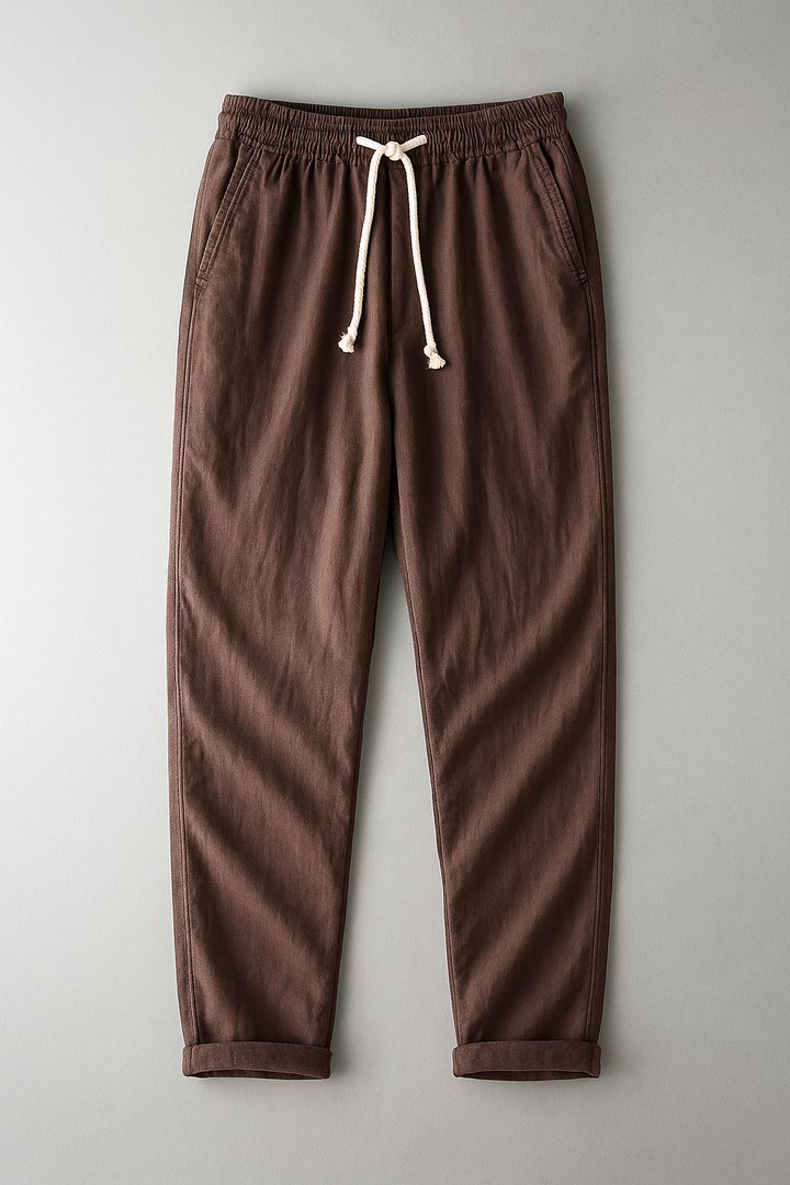 Preston - Pantalon en lin élégant