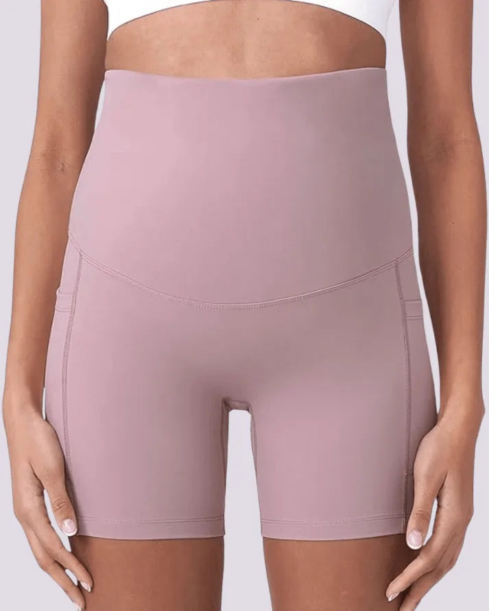 Short Grossesse Été – Frais, Doux, avec Poches !