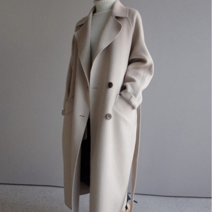 NICKY - Manteau Trench en Cachemire pour Femmes